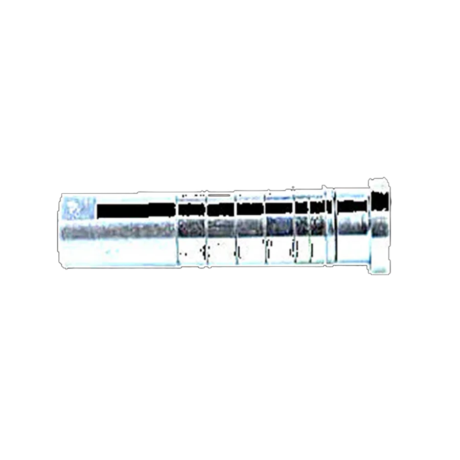 Metal adaptor on a blank background.