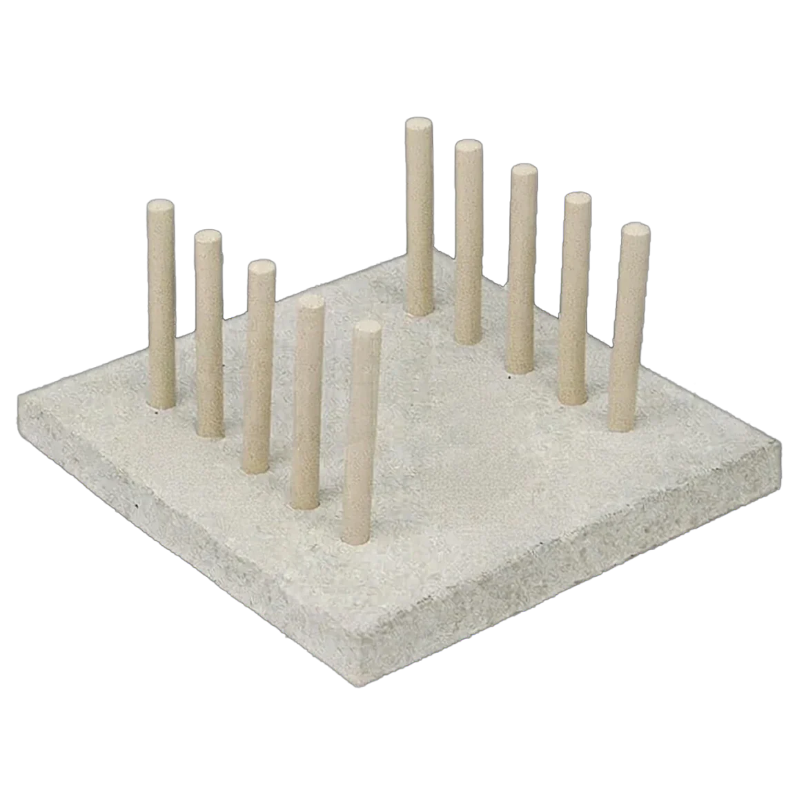 Knife rack on a blank background.