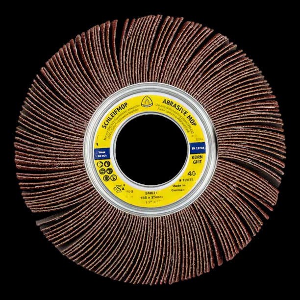10 x 1 x 1 - 40 - SM611 Aluminum Oxide Flap Wheel