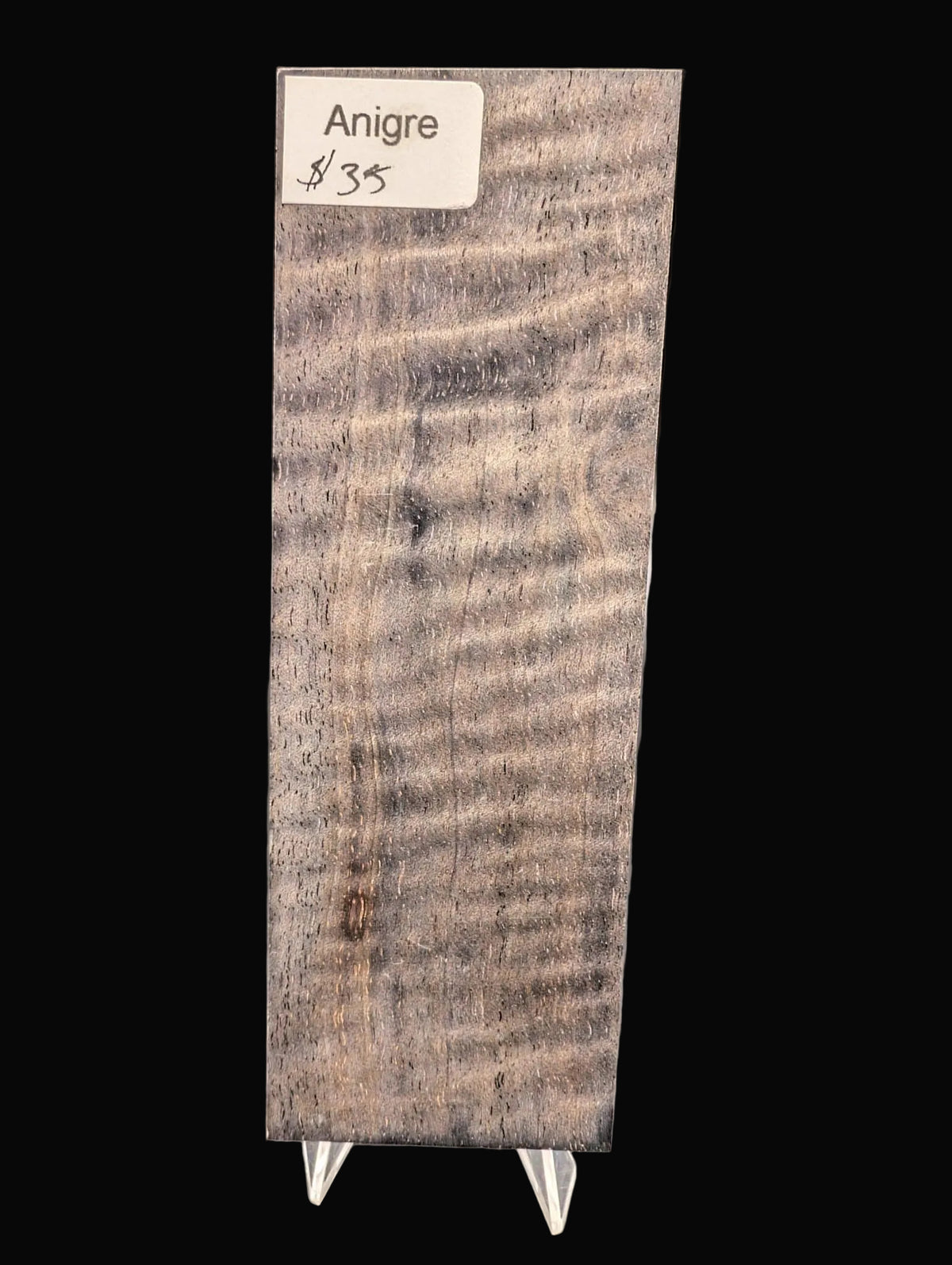 Dyed Curly Anigre Block #89