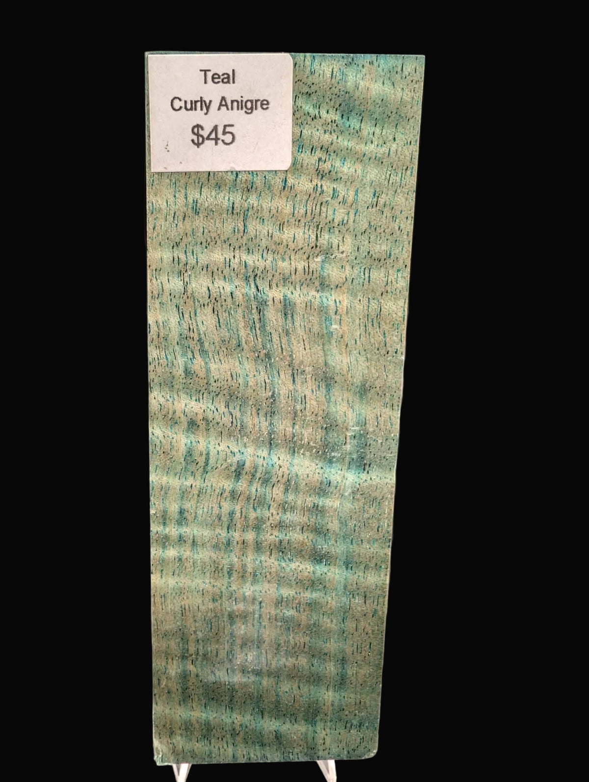 Dyed Curly Anigre Block #94