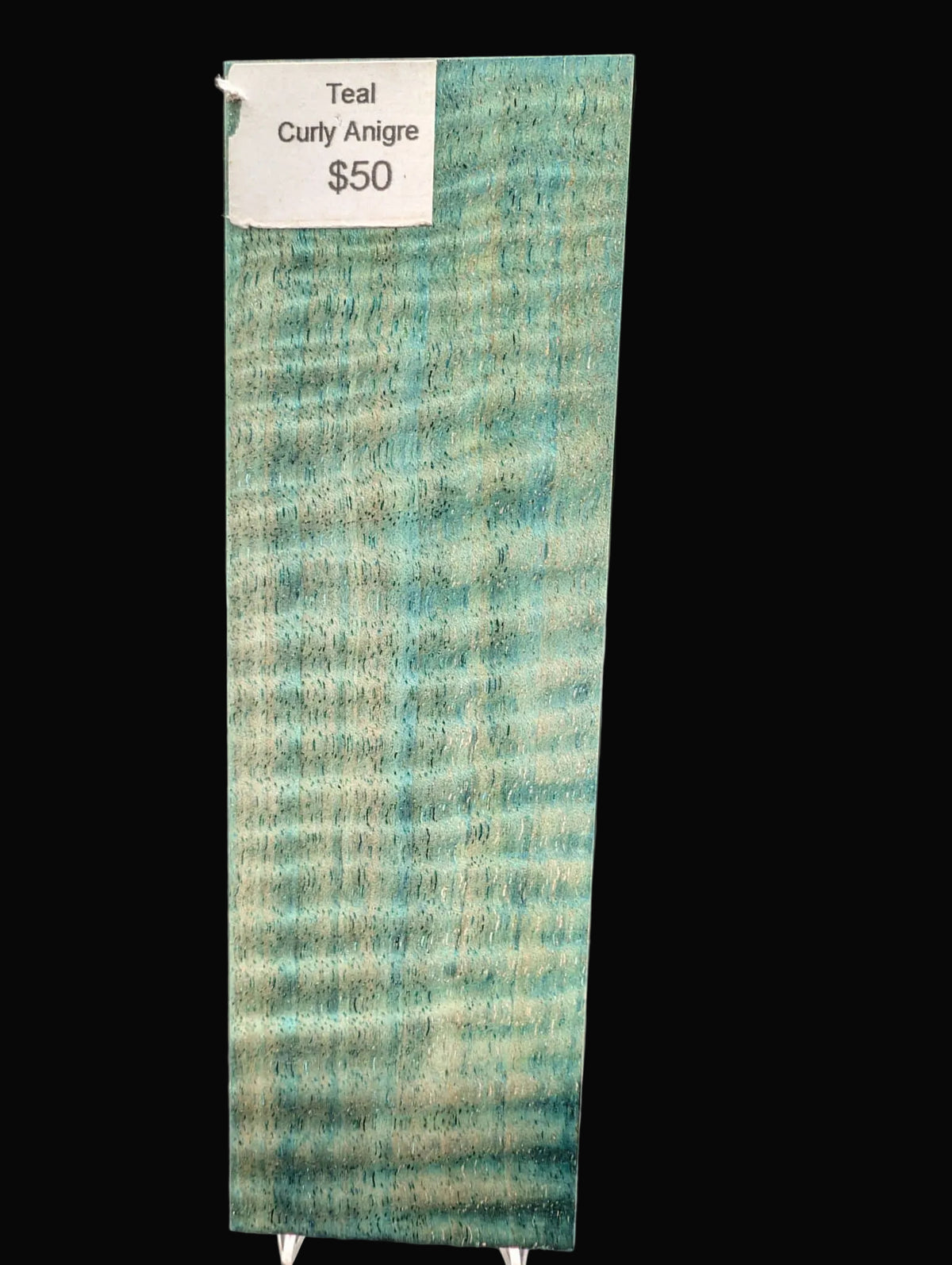 Dyed Curly Anigre Block #95