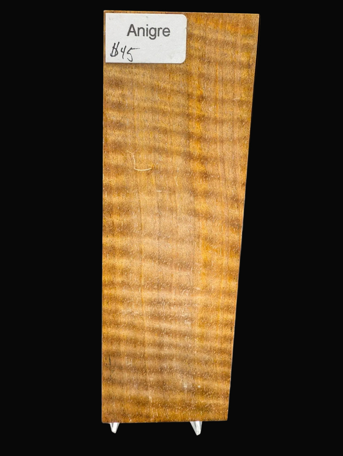 Dyed Curly Anigre Block #96