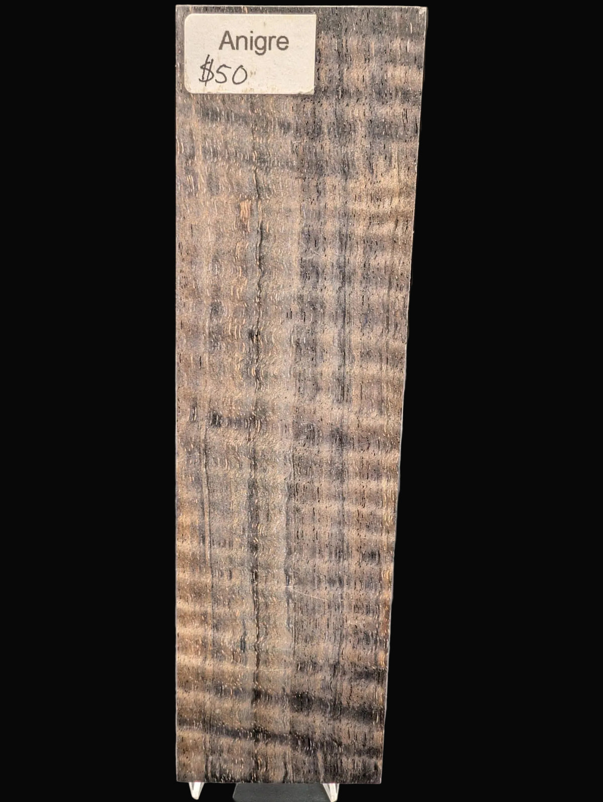 Dyed Curly Anigre Block #97