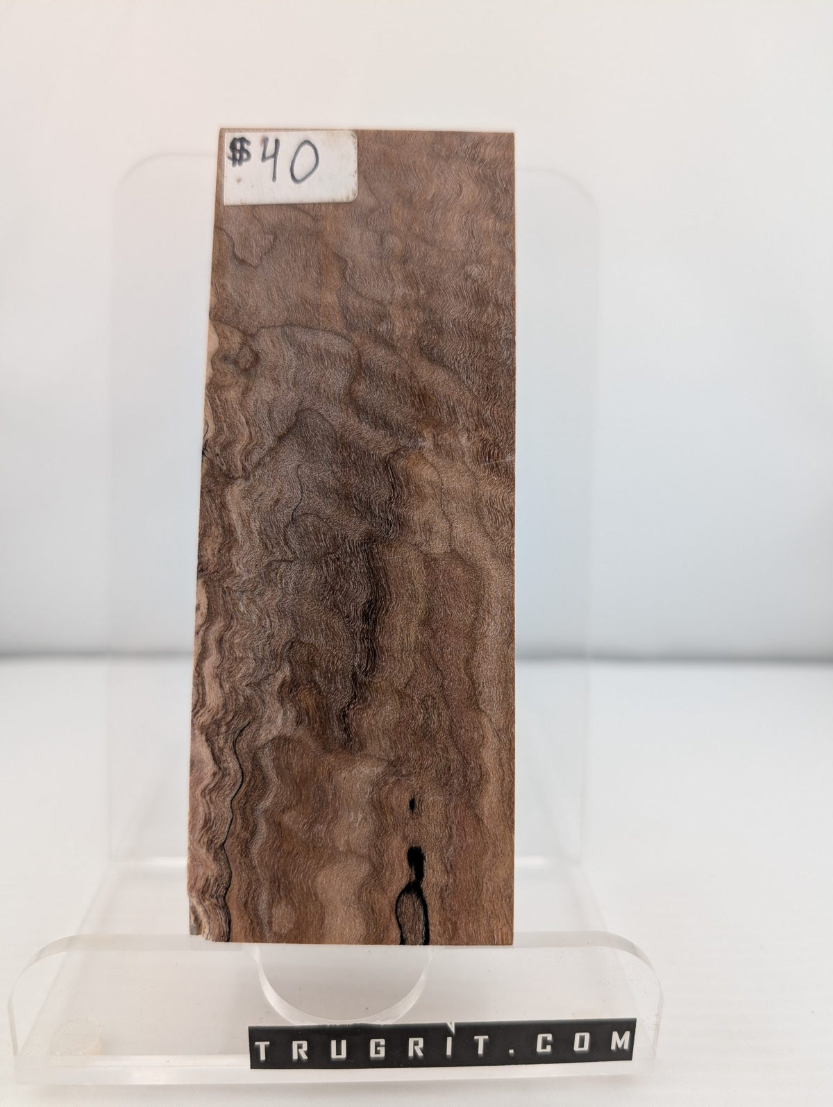 Quilted Maple Burl Block #432