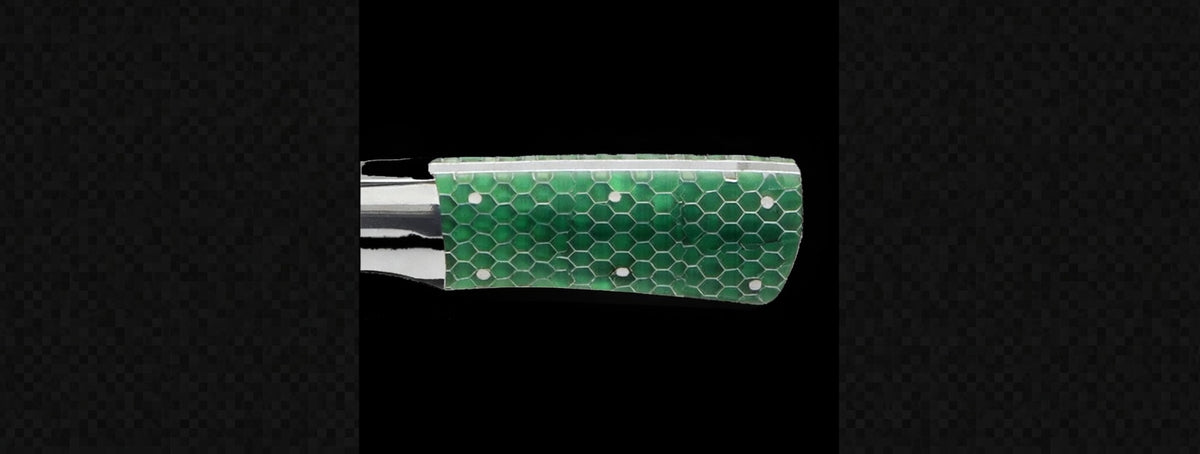 12x12x.125 C-Tek Honeycomb Green Transparent 1/8 Cell