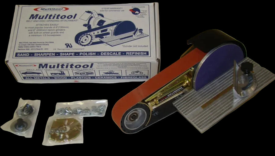 4" Serrated Contact Wheel Attachment with 7" Disc