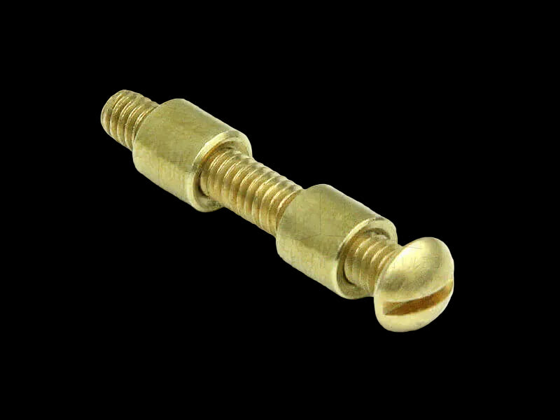 1/4" Brass Corby Bolt
