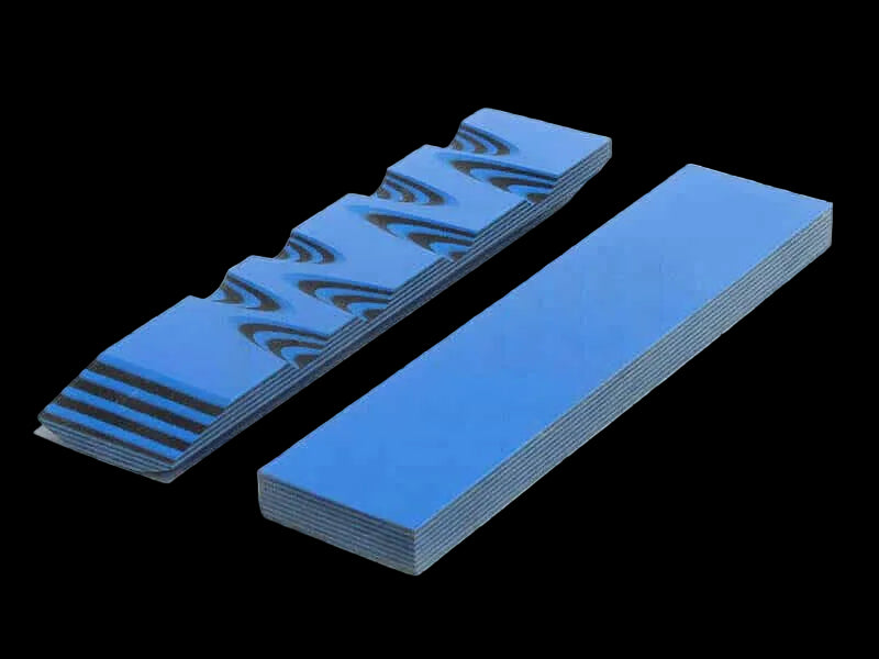 Blue/Black G-10 - 12 x 12 x 3/8"