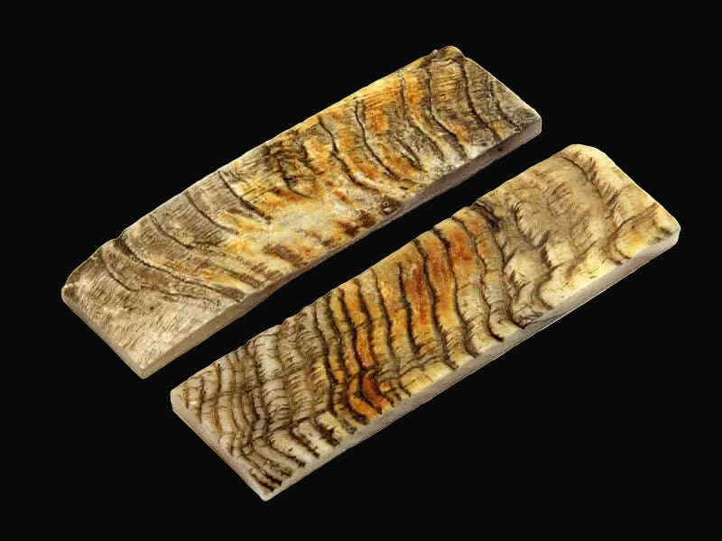 Ram Horn Scales - 4-1/2" x 1-1/4"