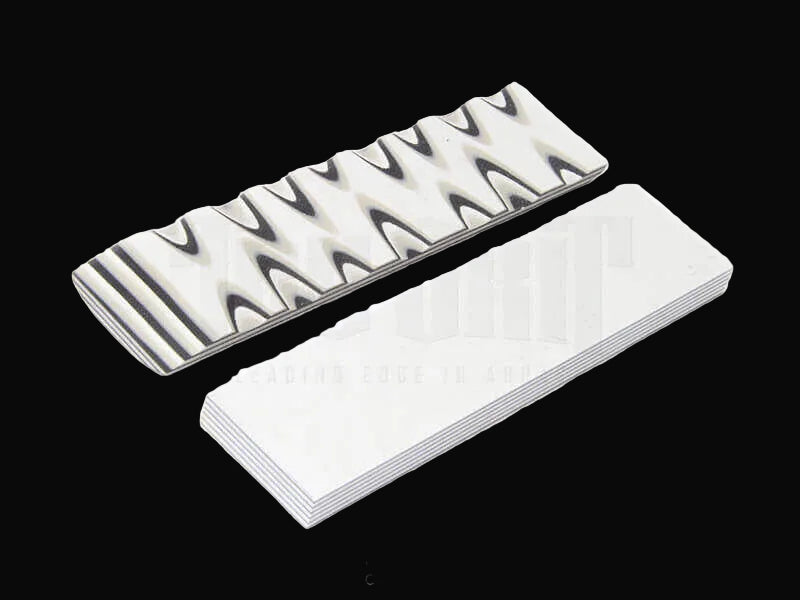 Black/Tan/White G-10 - 6 x 1-1/2 x 3/8"