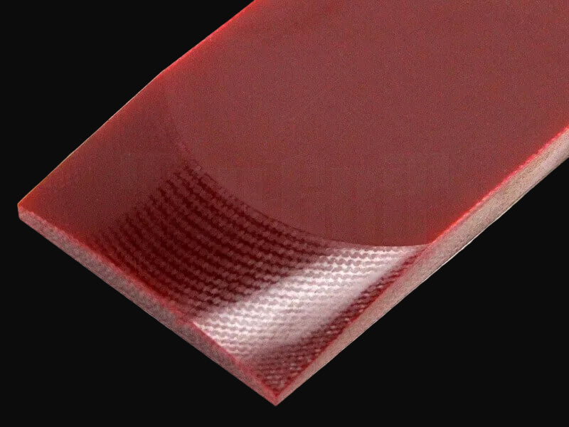Red G-10 Sheet - 12 x 12 x 1/4"