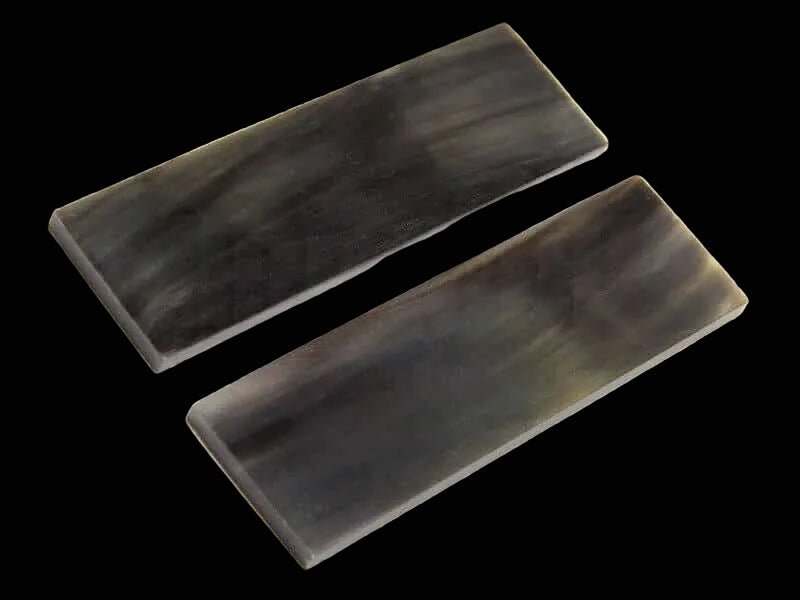 Honey Buffalo Horn Scales - 5" x 1-1/2" x 1/4"