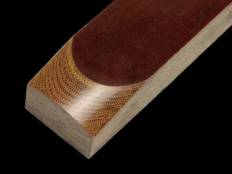Natural Canvas Micarta Block 5-1/4" x 1-1/2" x 1"