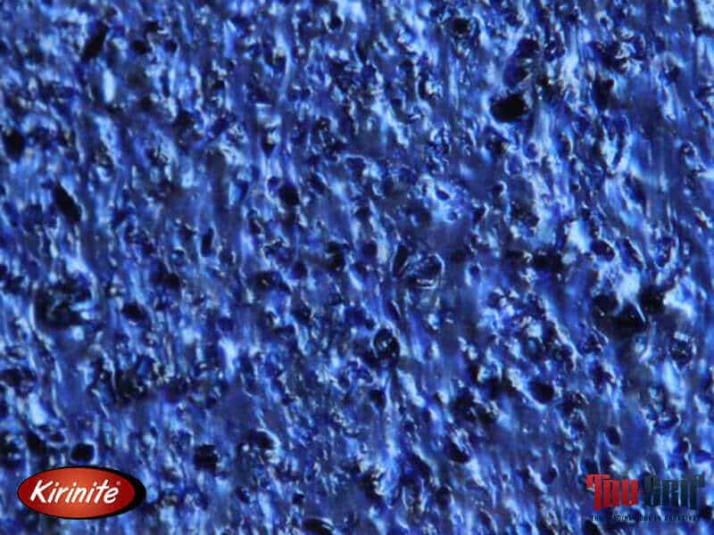 6" x 1-1/2" x 3/8" Kirinite Arctic Blue Ice - Pair