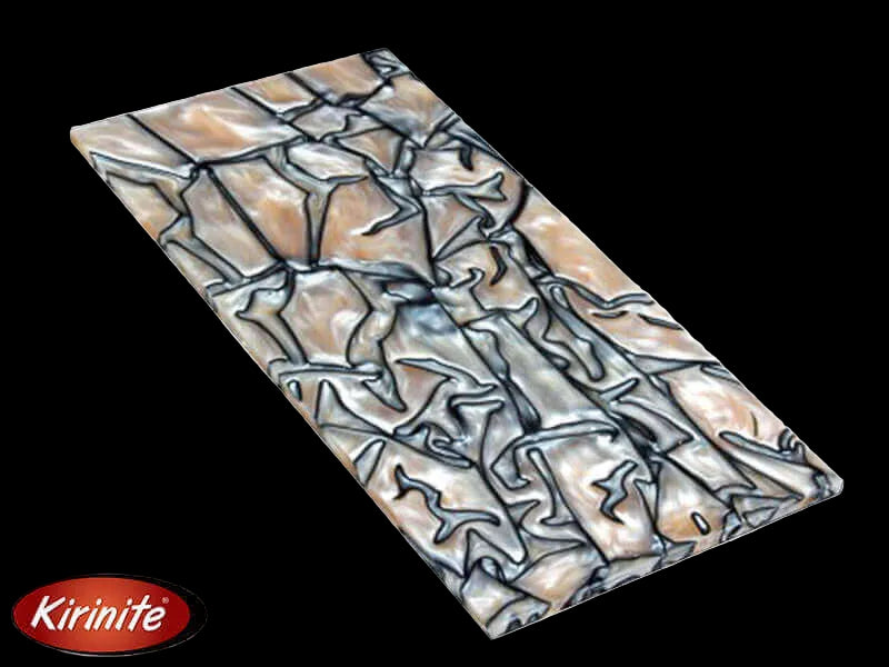 6" x 1-1/2" x 1/8" Kirinite Oyster - Pair