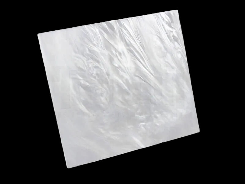 6" x 1-1/2" x 1/4" Kirinite White Pearl - Pair