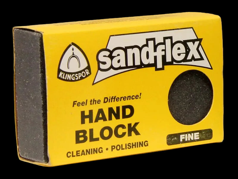 3 x 2 x 3/4 Sandflex Sanding Block - Fine 240