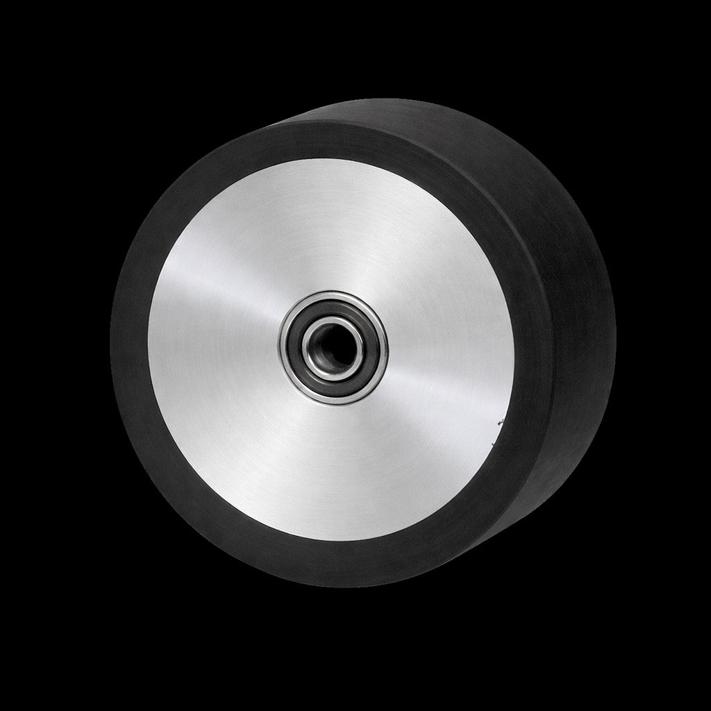5 x 2-Plain Contact Wheel 5/8 Shaft with Bearings