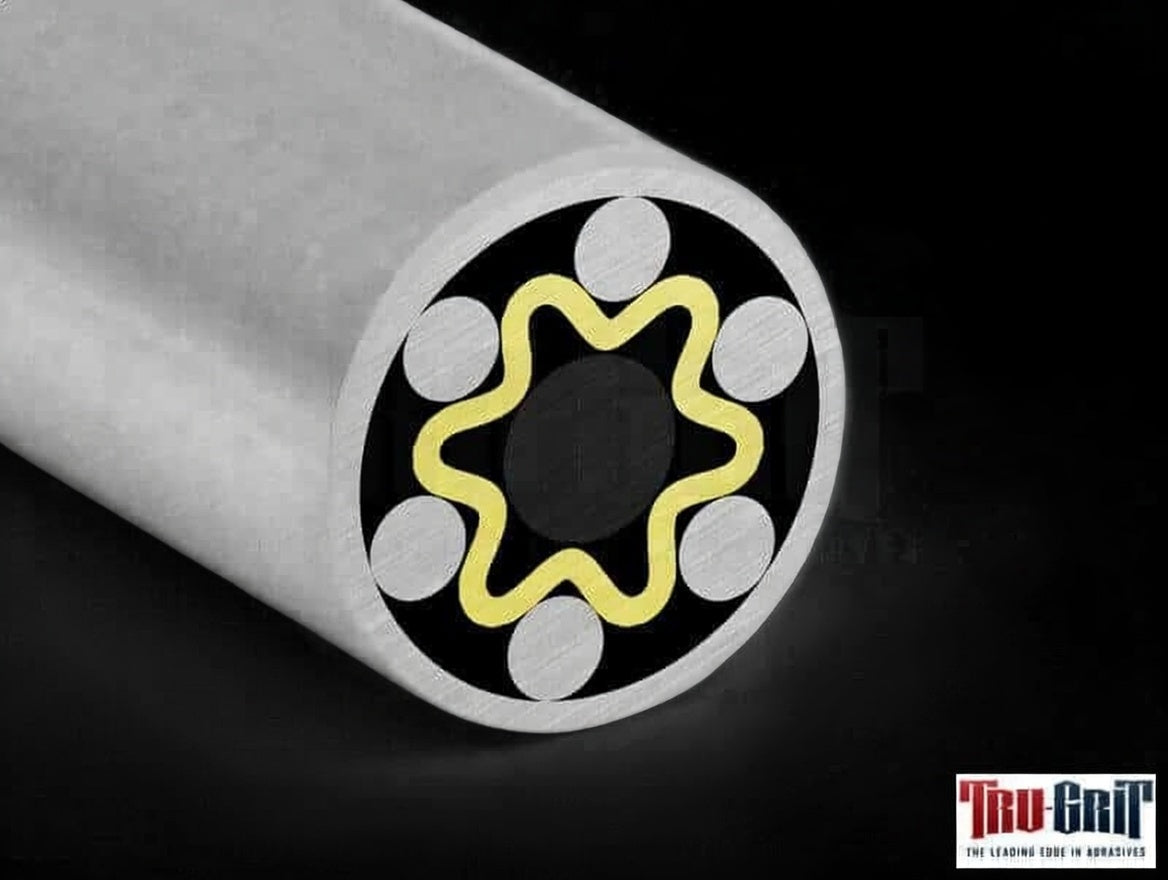 1/4 x 12" Mosaic Pin Stainless # S8