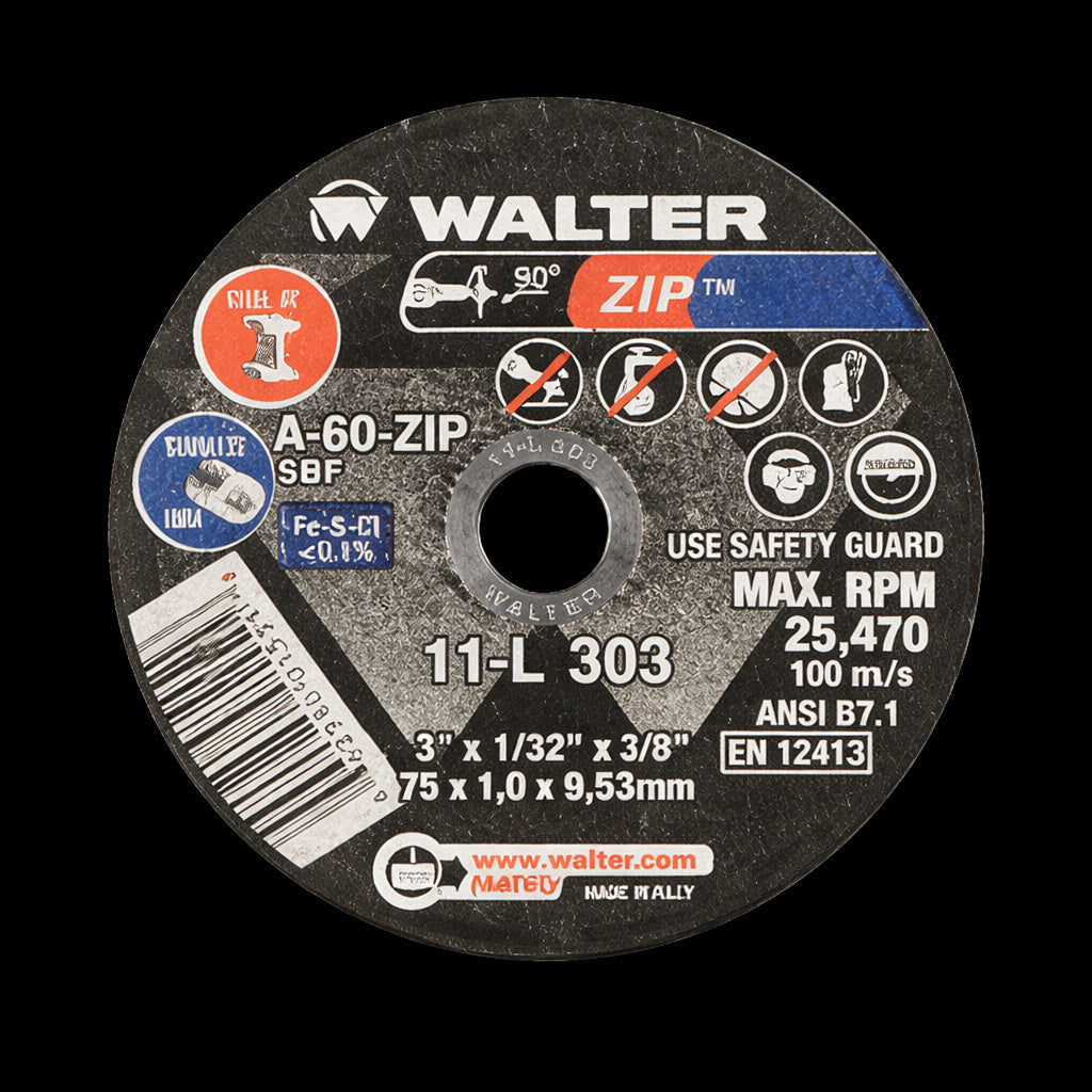 04" x .035" x 1/4"- A60 Aluminum Oxide Cut Off Wheel