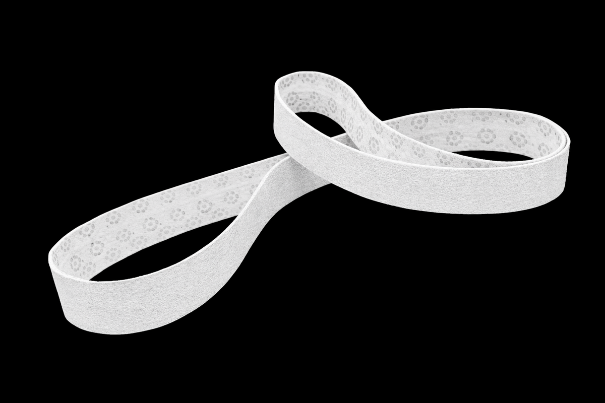 2 x 72 3M Low Stretch White (Talc)