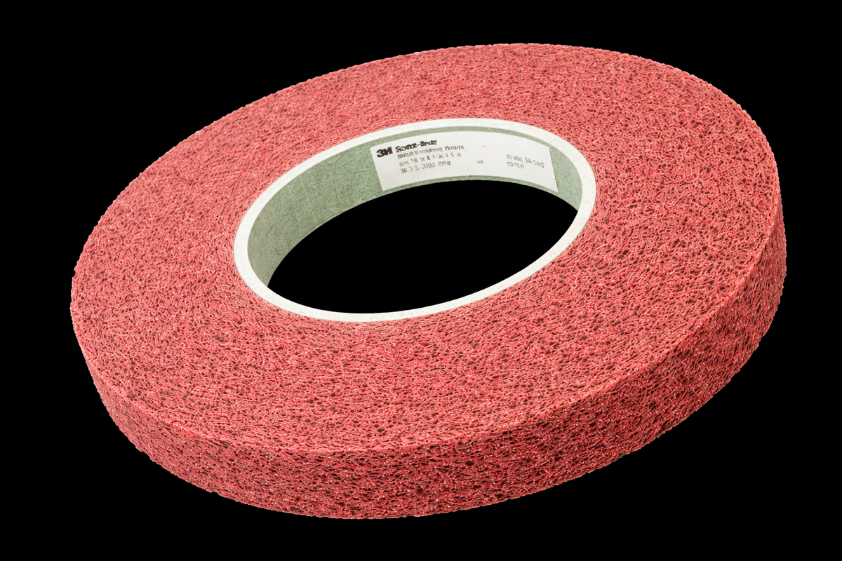 08" x 1" x 3" - 4AMED Metal Finishing Wheel