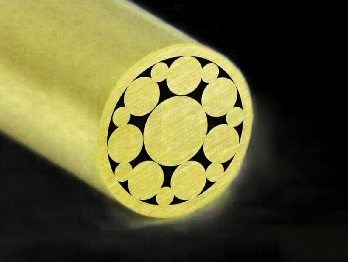 1/4 x 12" Mosaic Pin Brass/Brass # 14B05