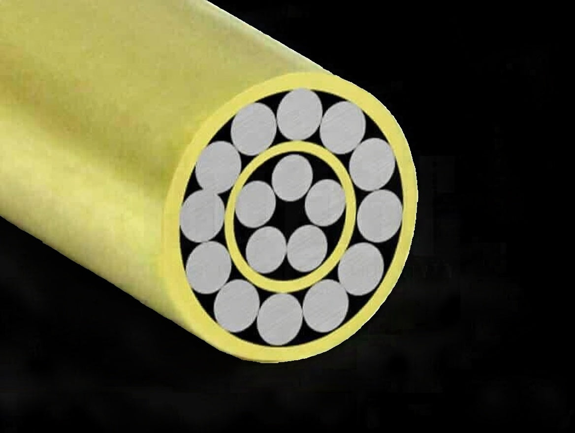 1/4 x 12" Mosaic Pin Brass/Stainless # B14