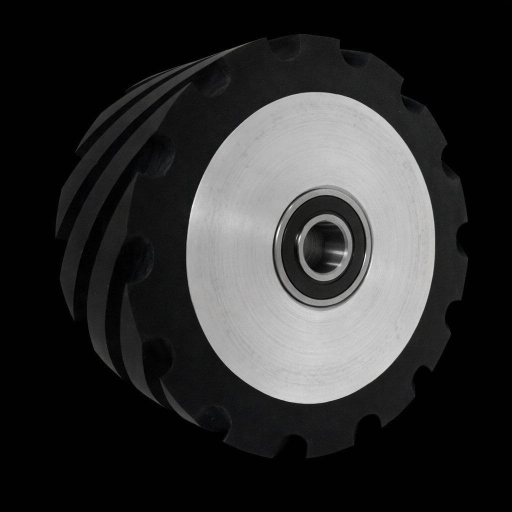 4 x 2-Serrated Contact Wheel