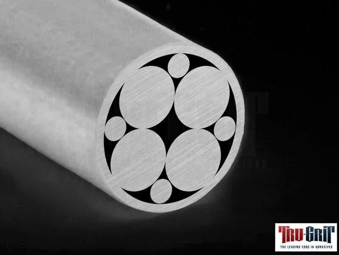 1/4 x 12" Mosaic Pin Stainless # S2
